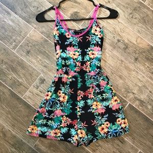 tropical romper
